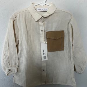 Zara toddler knit shirt